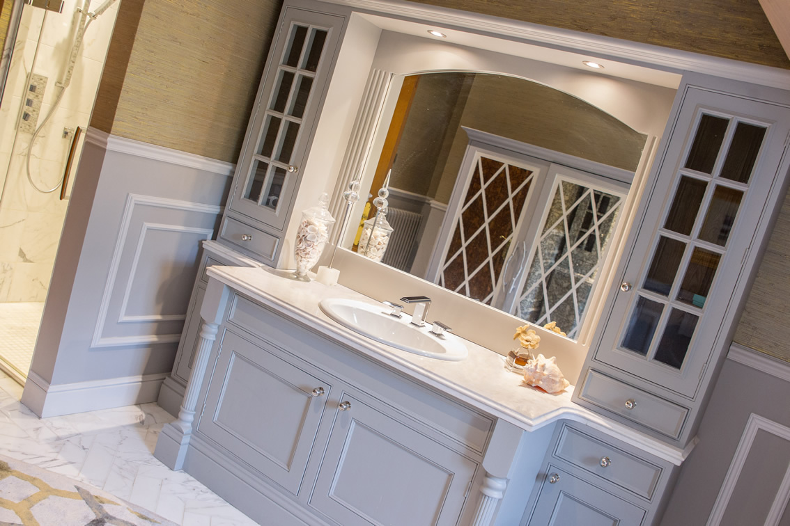 Spacious Vanity Area