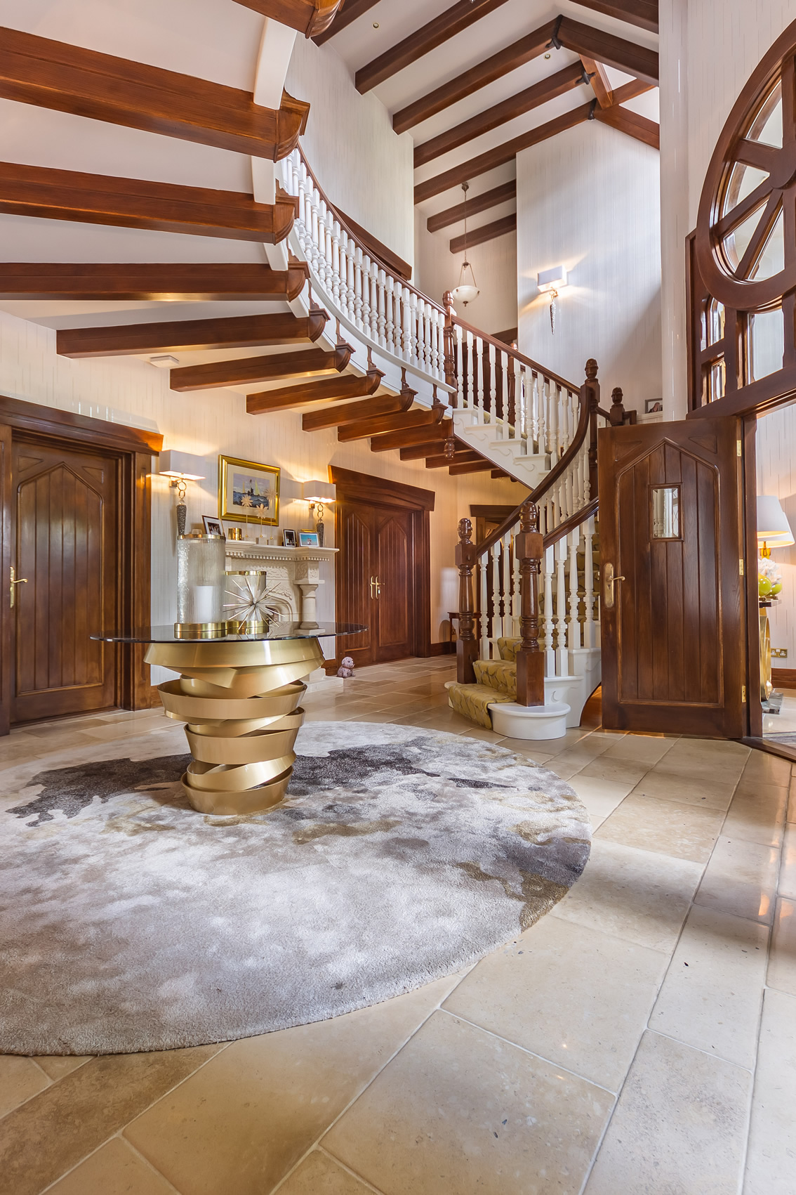 Tudor House Hall and Stairs