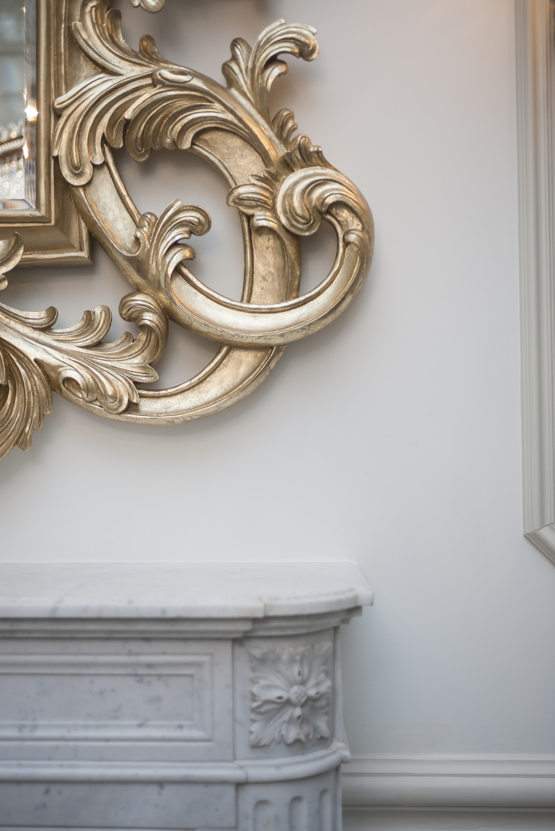 Ornate Gold Mirror