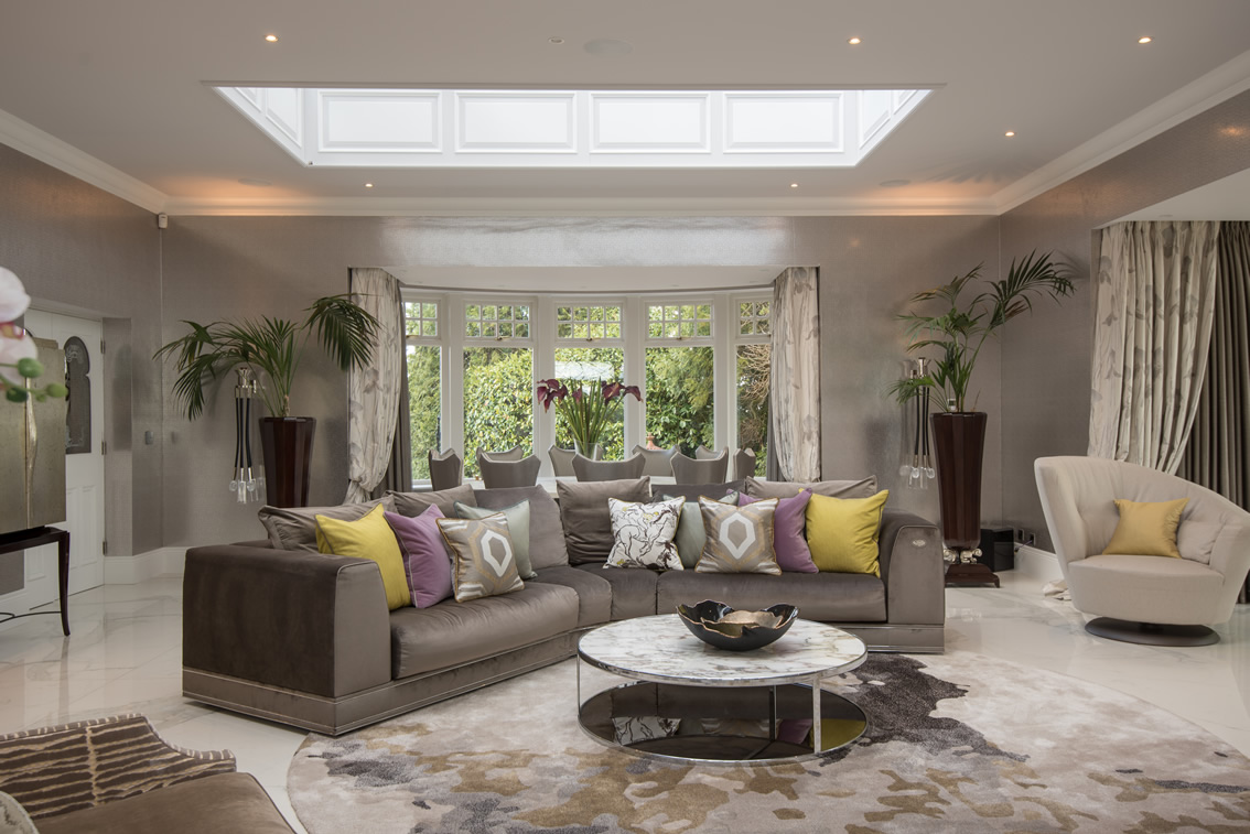 Stylish Sofa and Decor