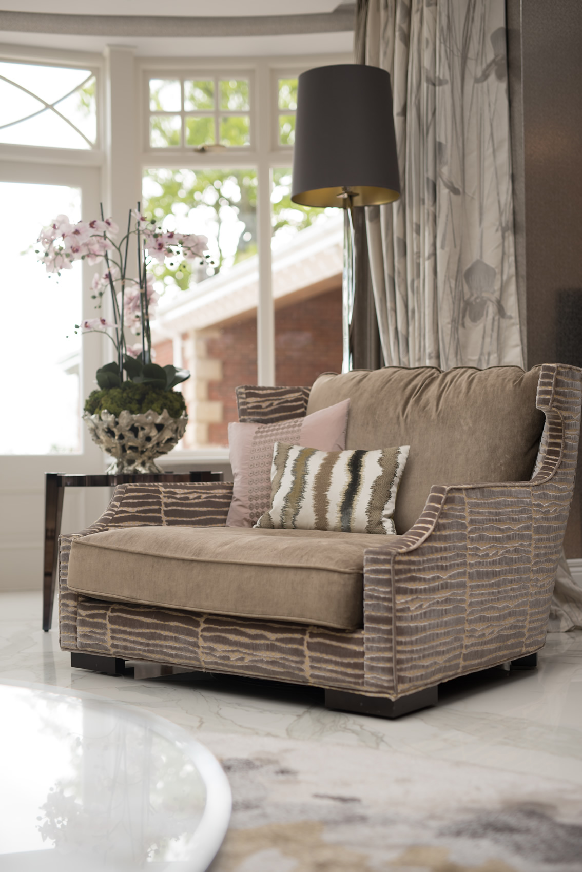 Sumptuous Chair and Cushions