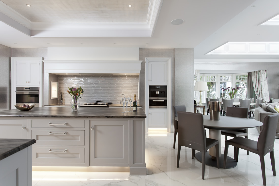 Stylish Kitchen with Dining Area