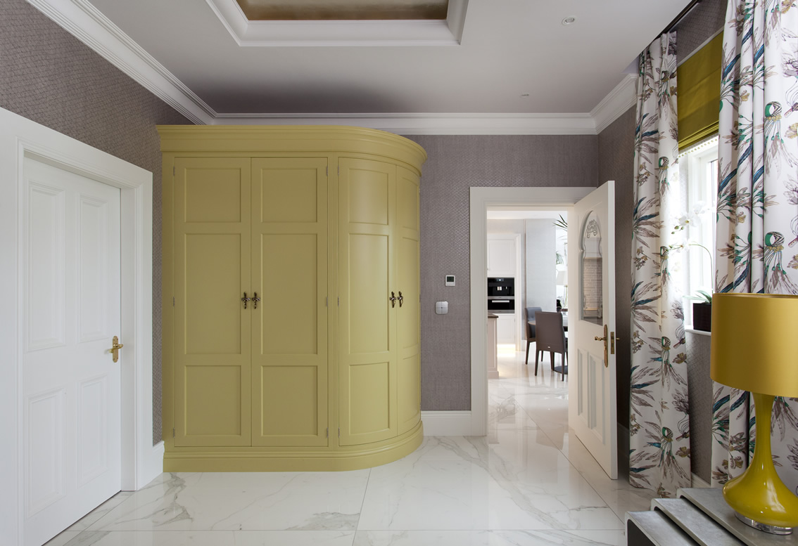 Elegant Hallway with Storage