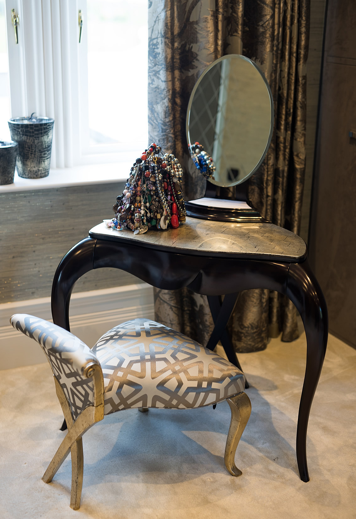 Beautiful Dresser and Stool