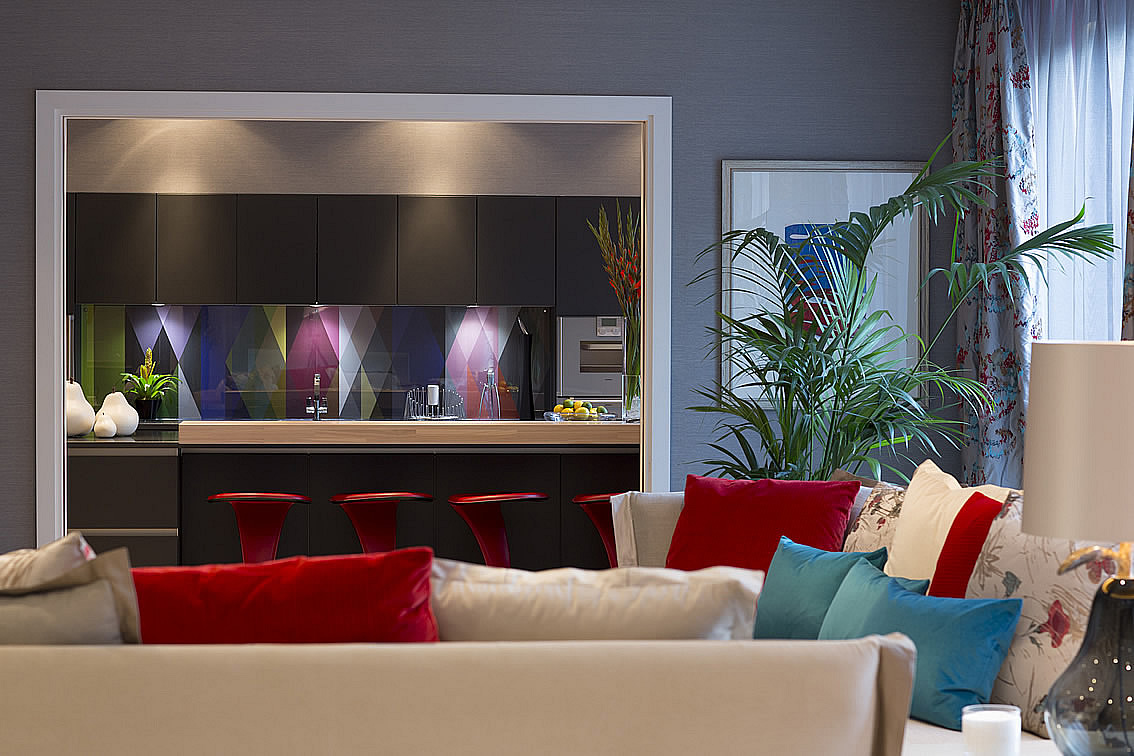 Colourful Living Area