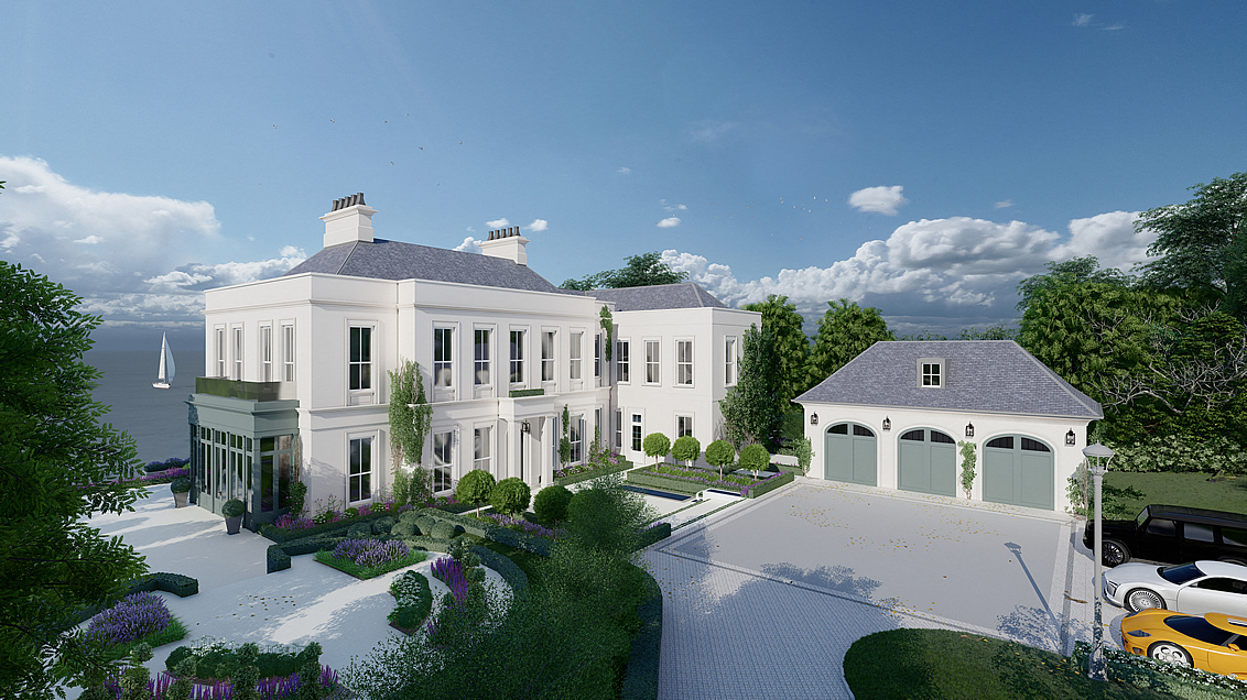 Interior Design in Cultra Coastal Residence 