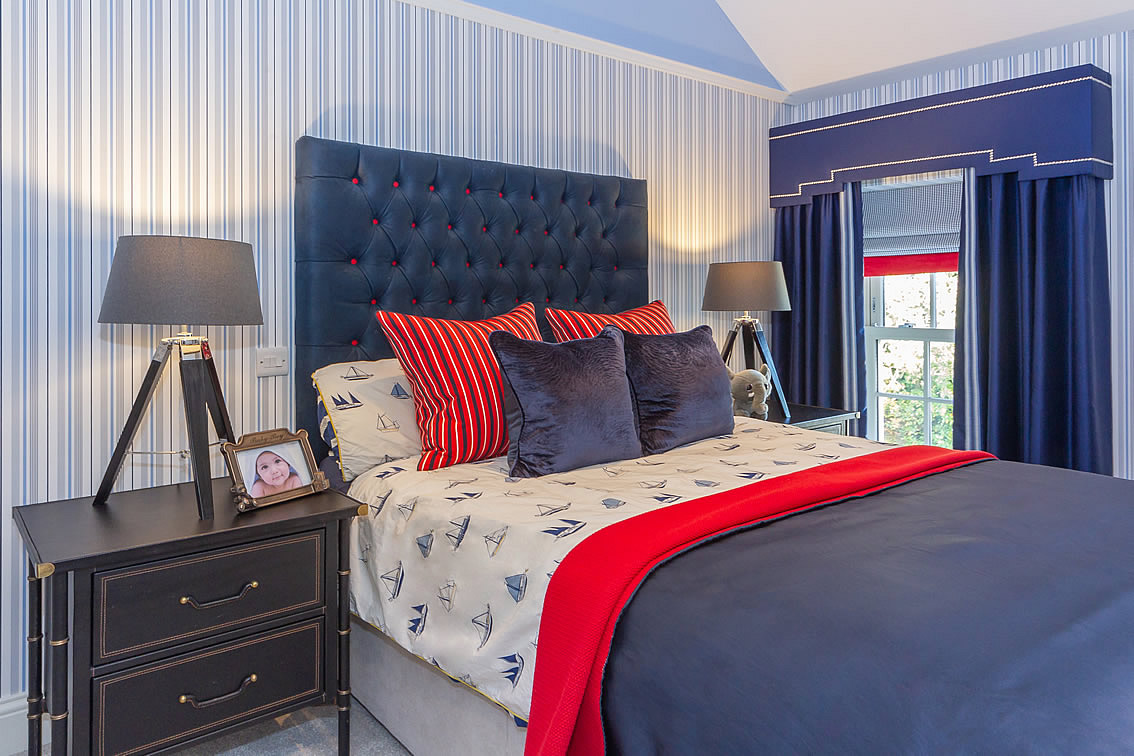 Nautical Coloured Bedroom