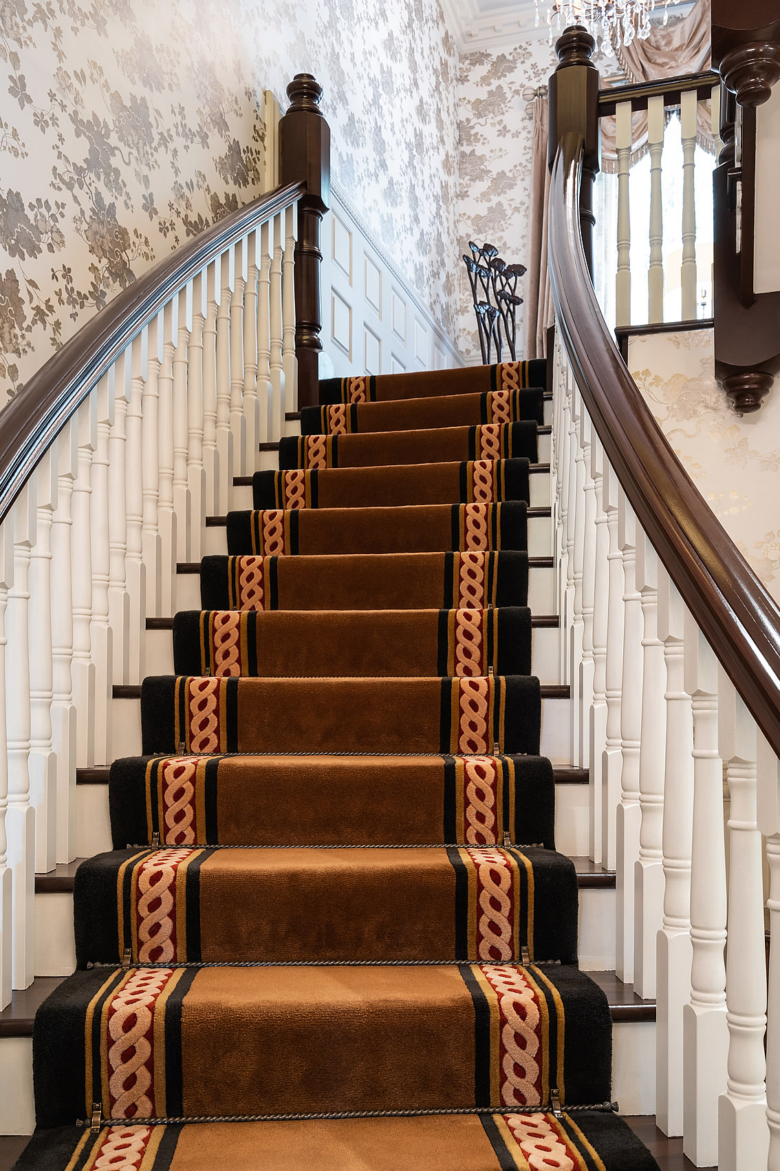 Country House Staircase and Carpet