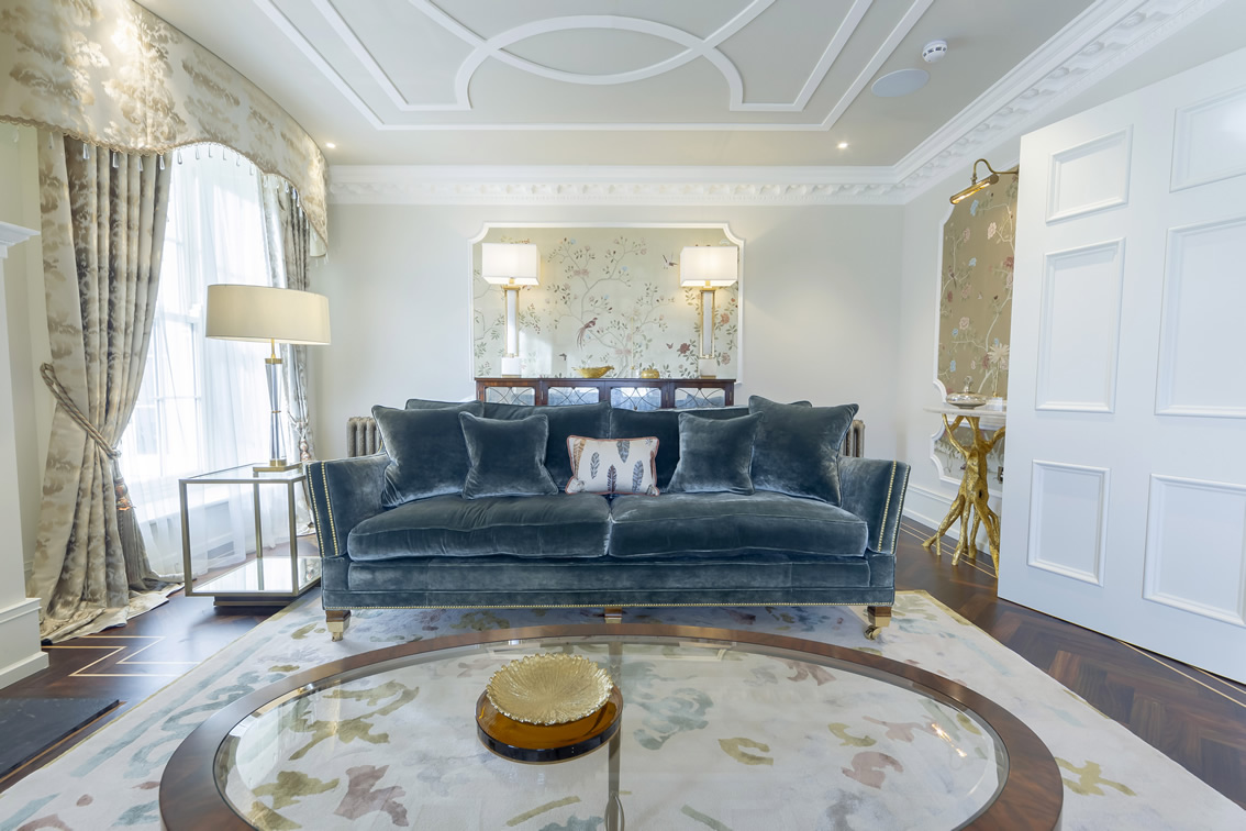 Sumptuous Velvet Sofa