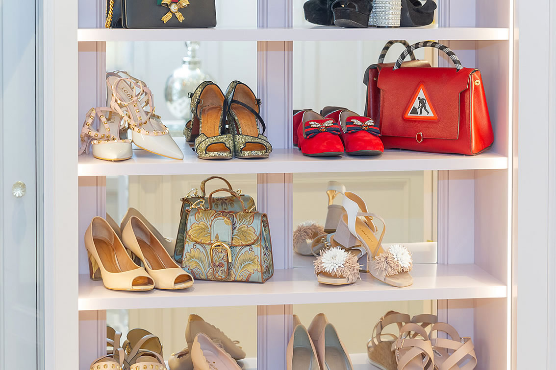 Shoe and Handbag Storage