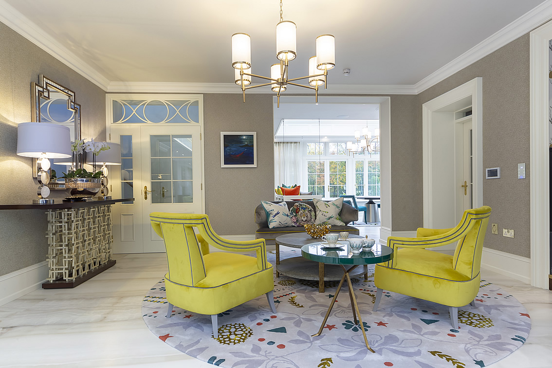 Vibrant Yellow Chairs