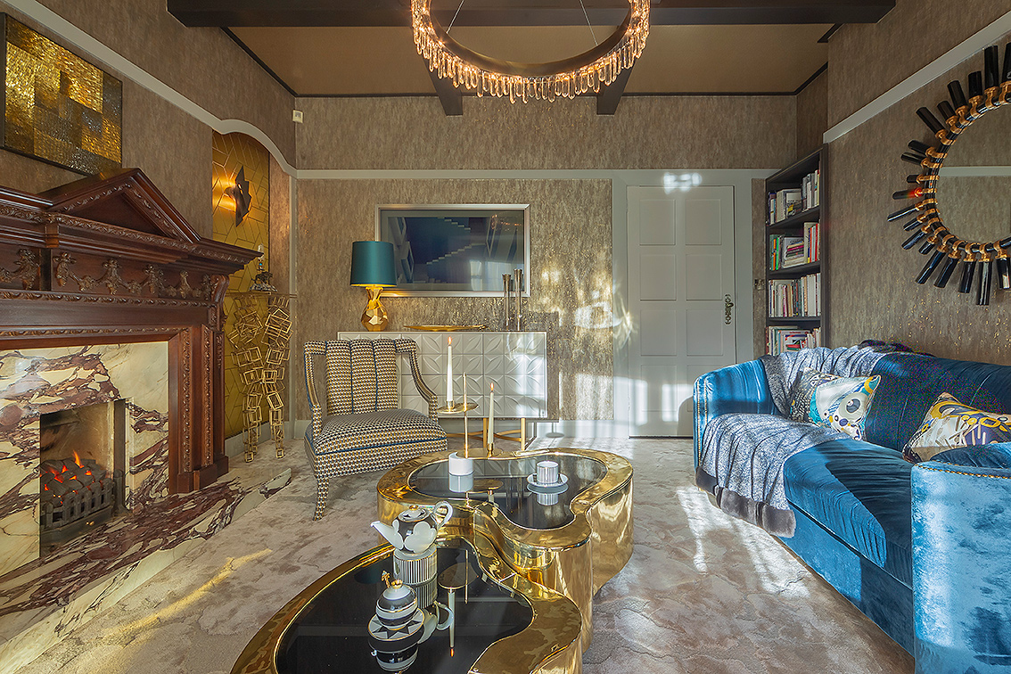 Glamourous Entertaining Area