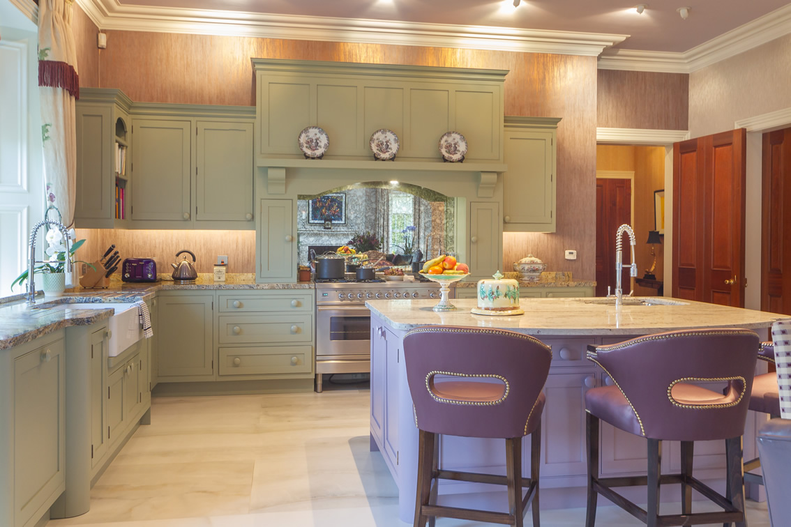 Pale Green Kitchen