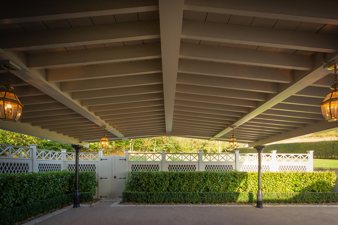Carport with Lights