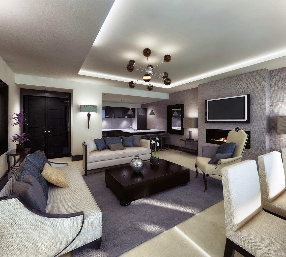 Elegant Living Area