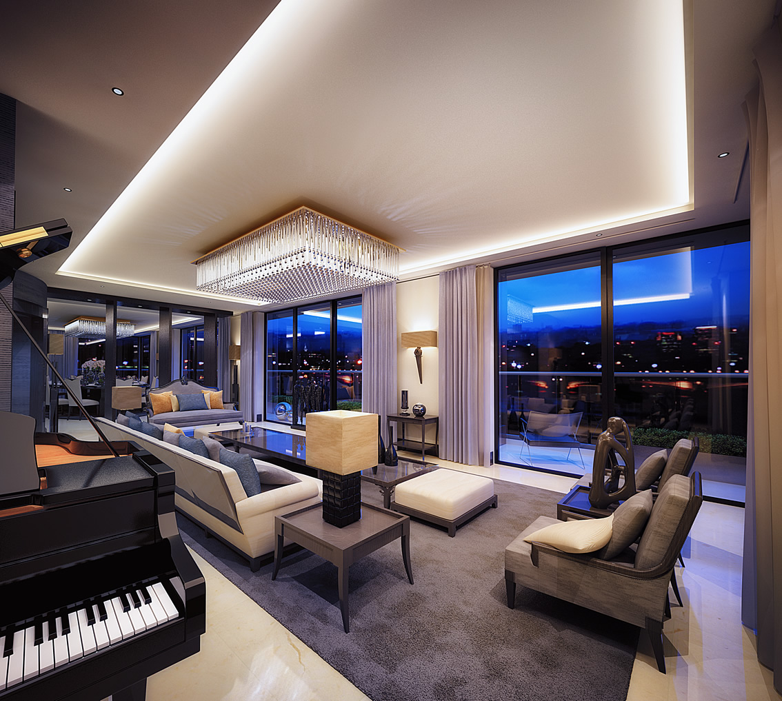 Spacious Modern Lounge