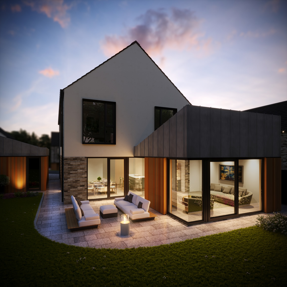 Beautiful Garden and Patio Area