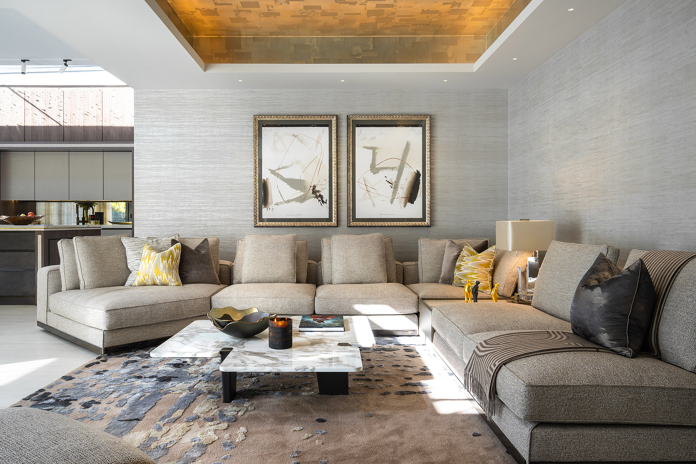 Warm and Inviing Living Area