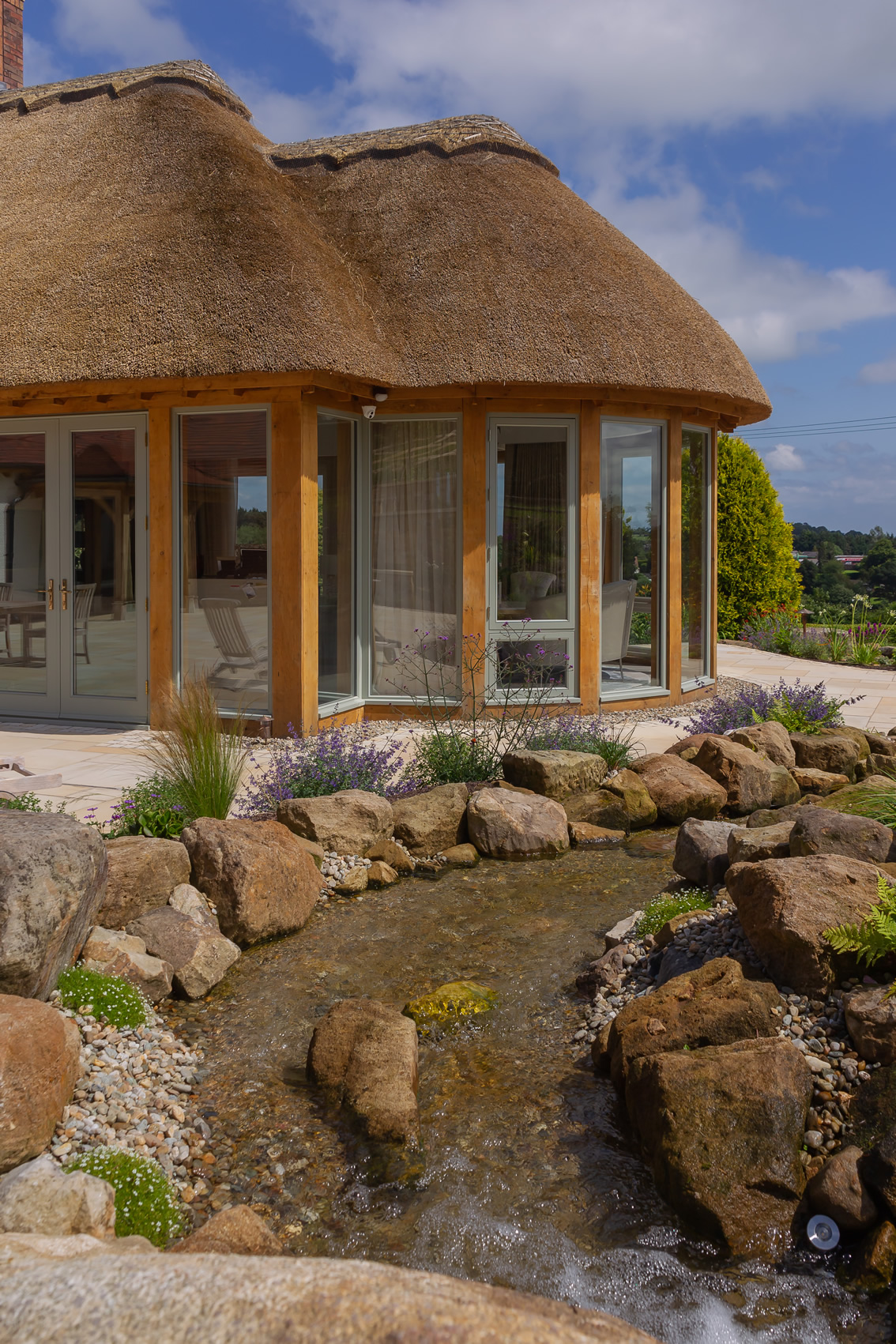 Thatched Roof Lake House