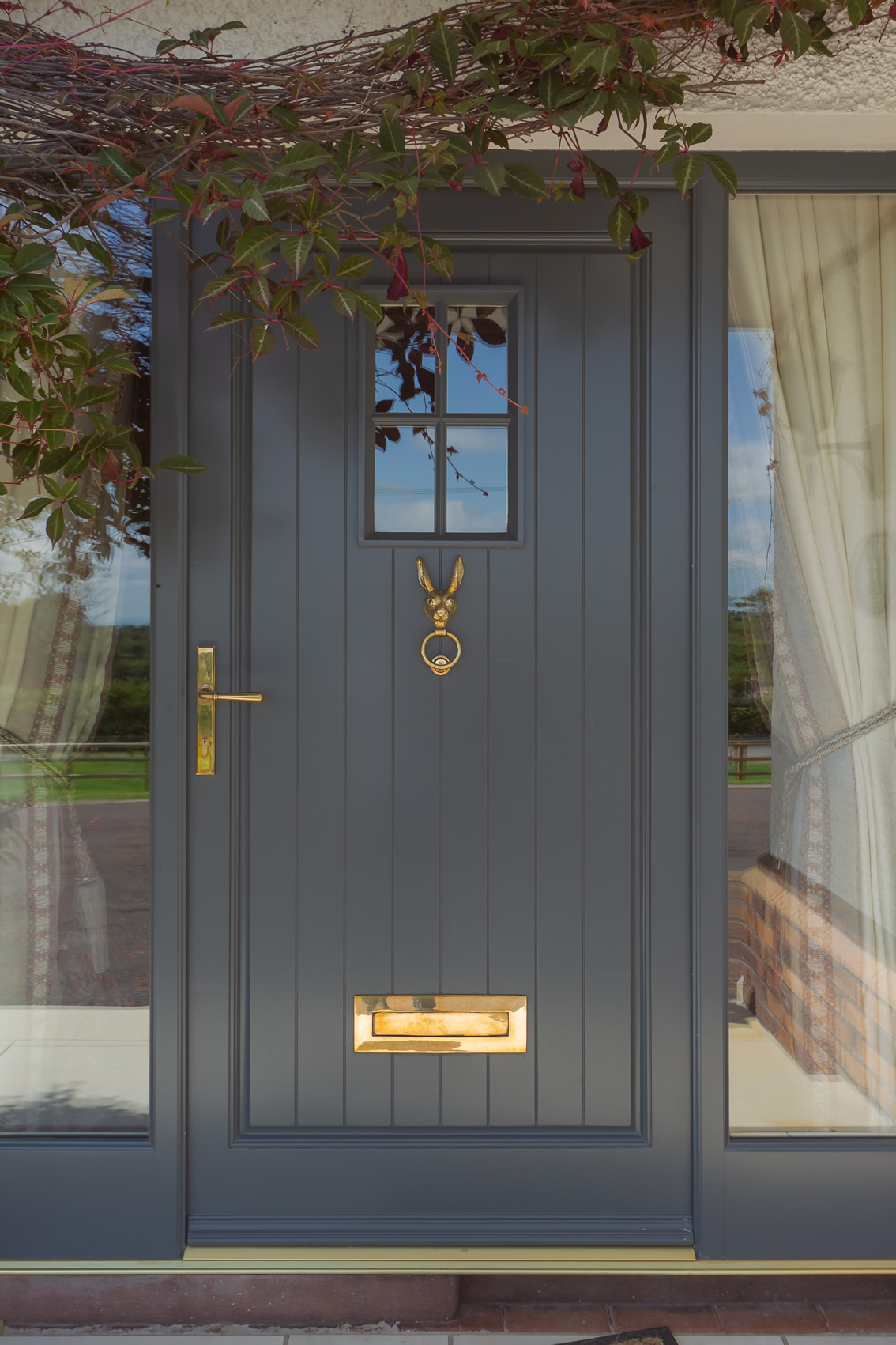 Grey Cottage Front Door