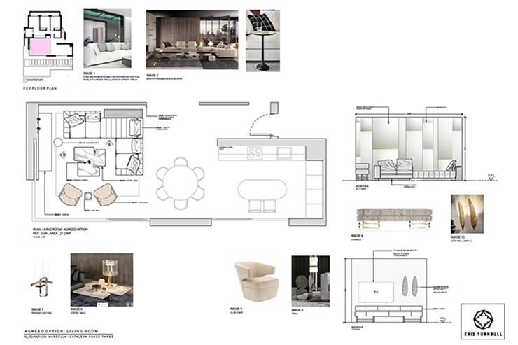 Kris Turnbull Design - Marbella Penthouse