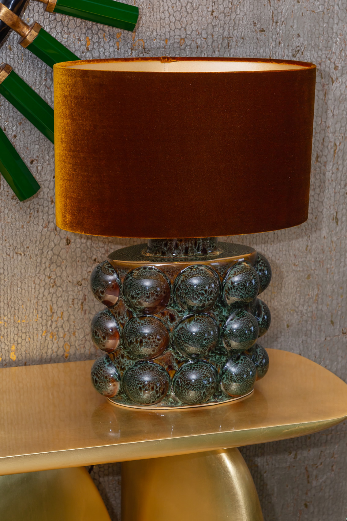 Designer Lamp and Table