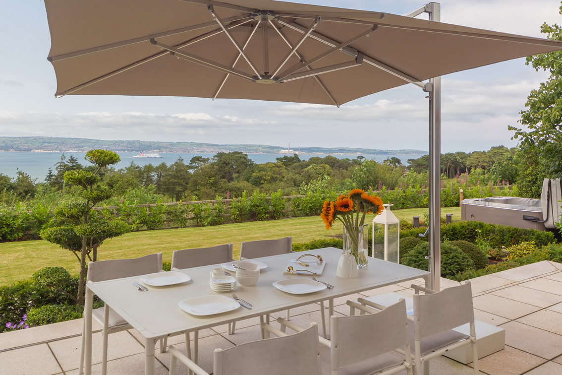 Patio Overlooking Belfast Lough