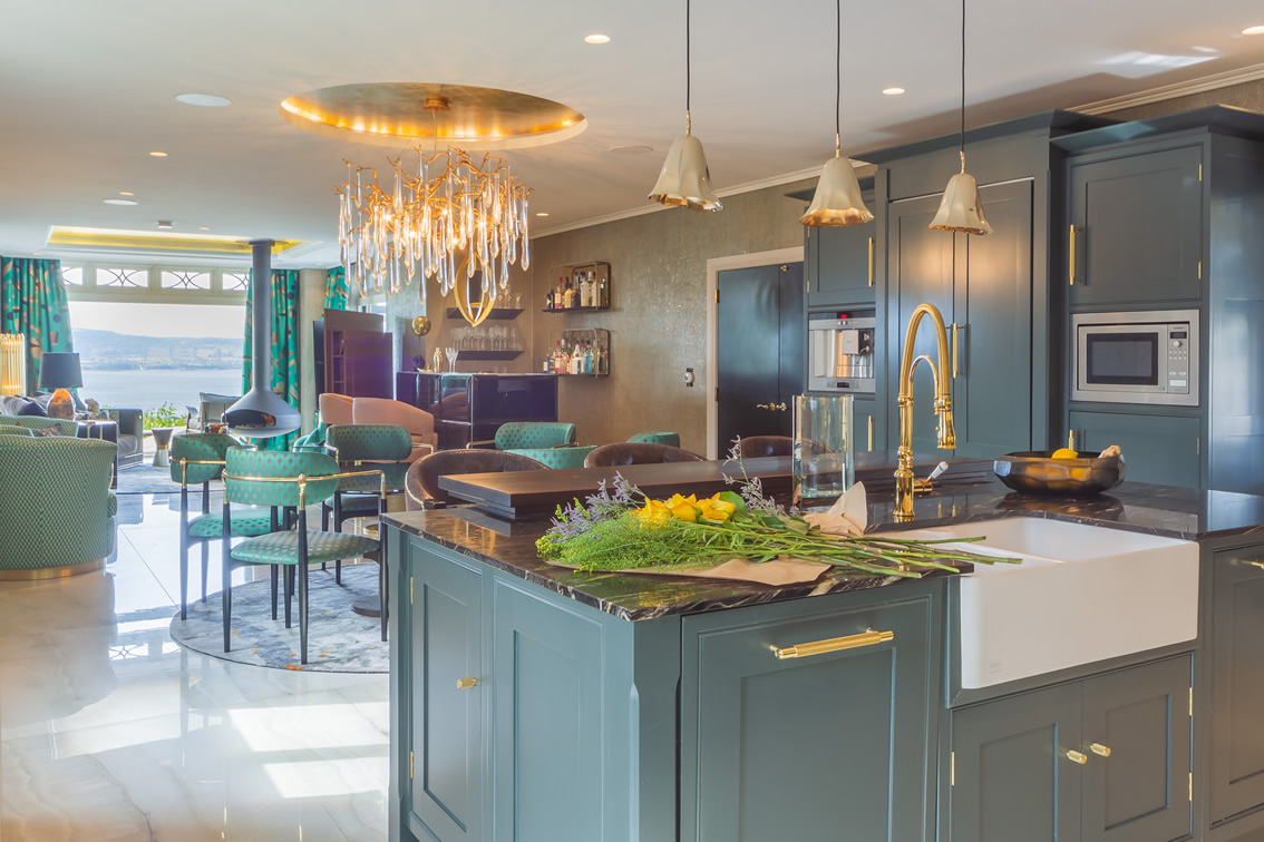 Stunning Kitchen Overlooking Belfast Lough