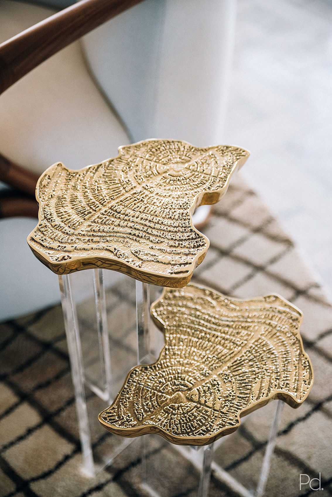 Unique Glass Side Table