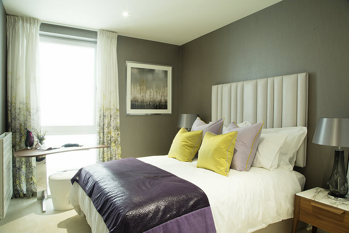 Luxurious Bedroom at Royal Wharf