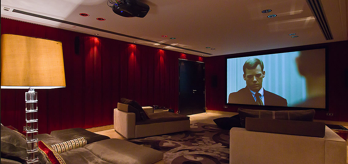 Stylish Cinema Room