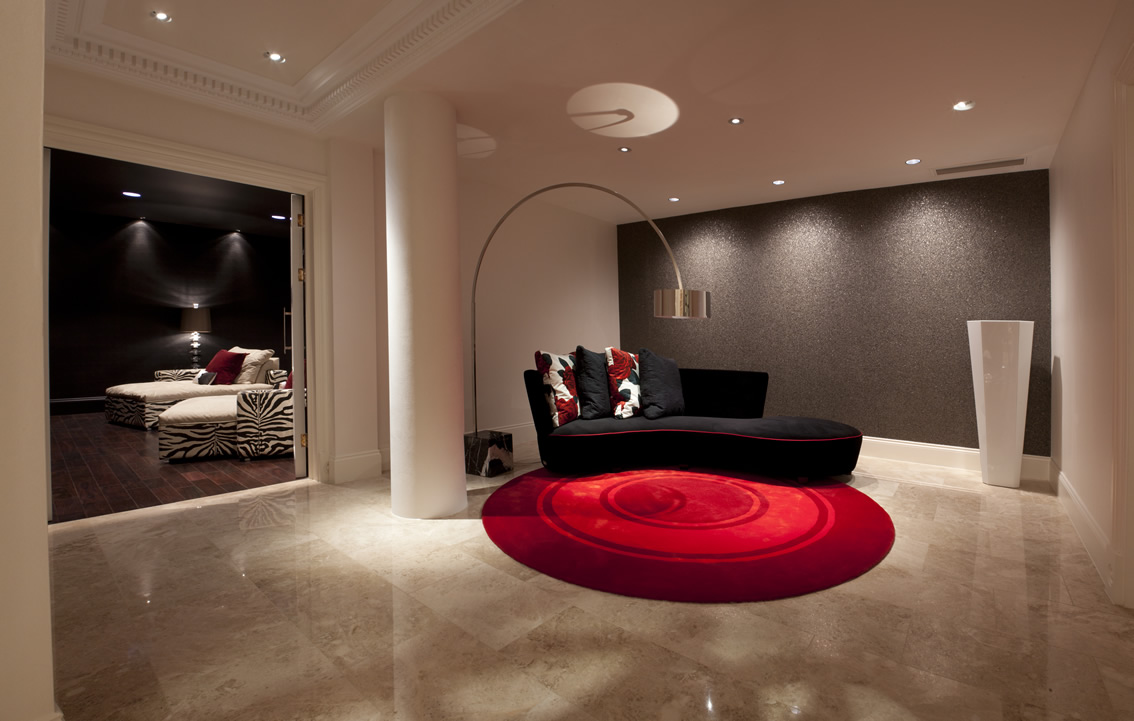 Sumptuous Black Couch