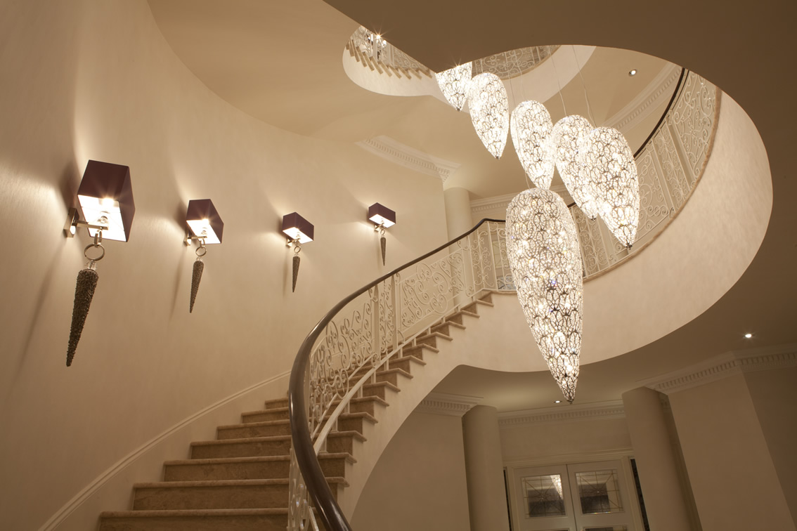 Beautiful Winding Staircase