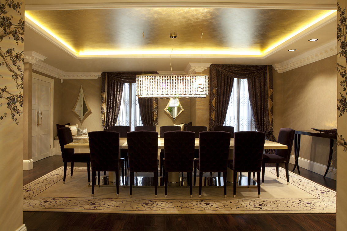 Elegant 12 Seat Dining Table