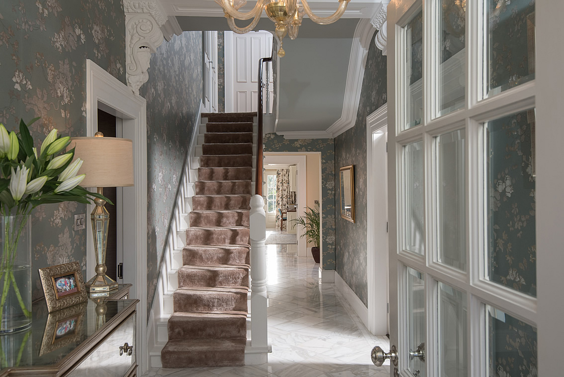 Victorian Townhouse Hallyway