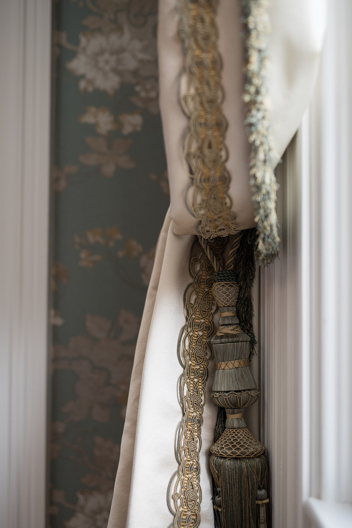 Curtain and Tiebacks