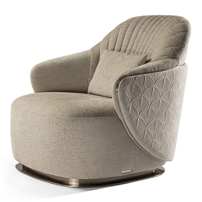 Visionnaire Luxury Embroidered Armchair