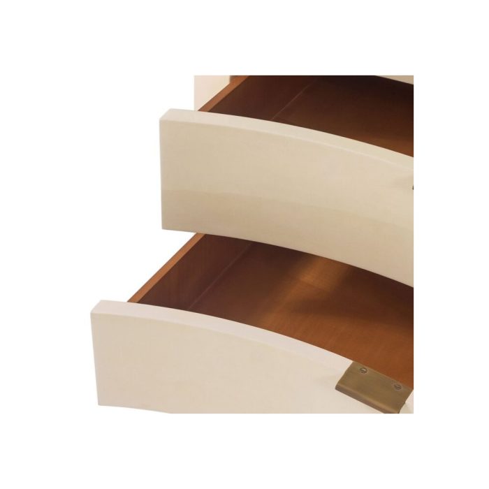 Julian Chichester Ivory Bedside Cabinets Close Up